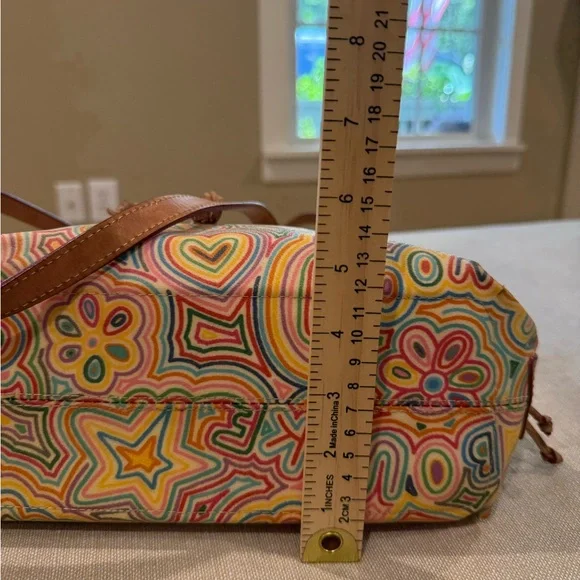 Dooney & Bourke rare rainbow doodle y2k purse - Picture 12 of 12